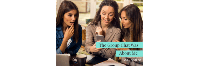 The Group Chat Was About Me. And I Stayed Anyway